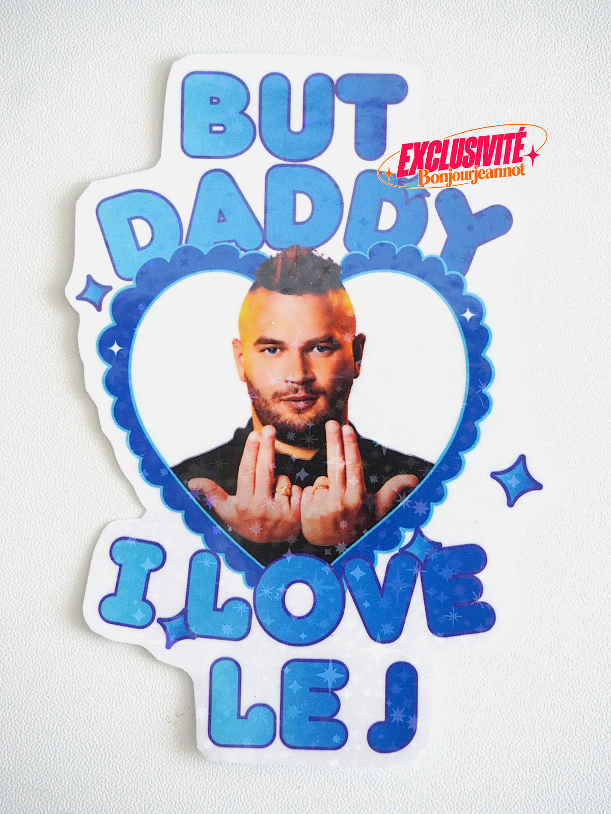 Sticker à Paillettes JUL