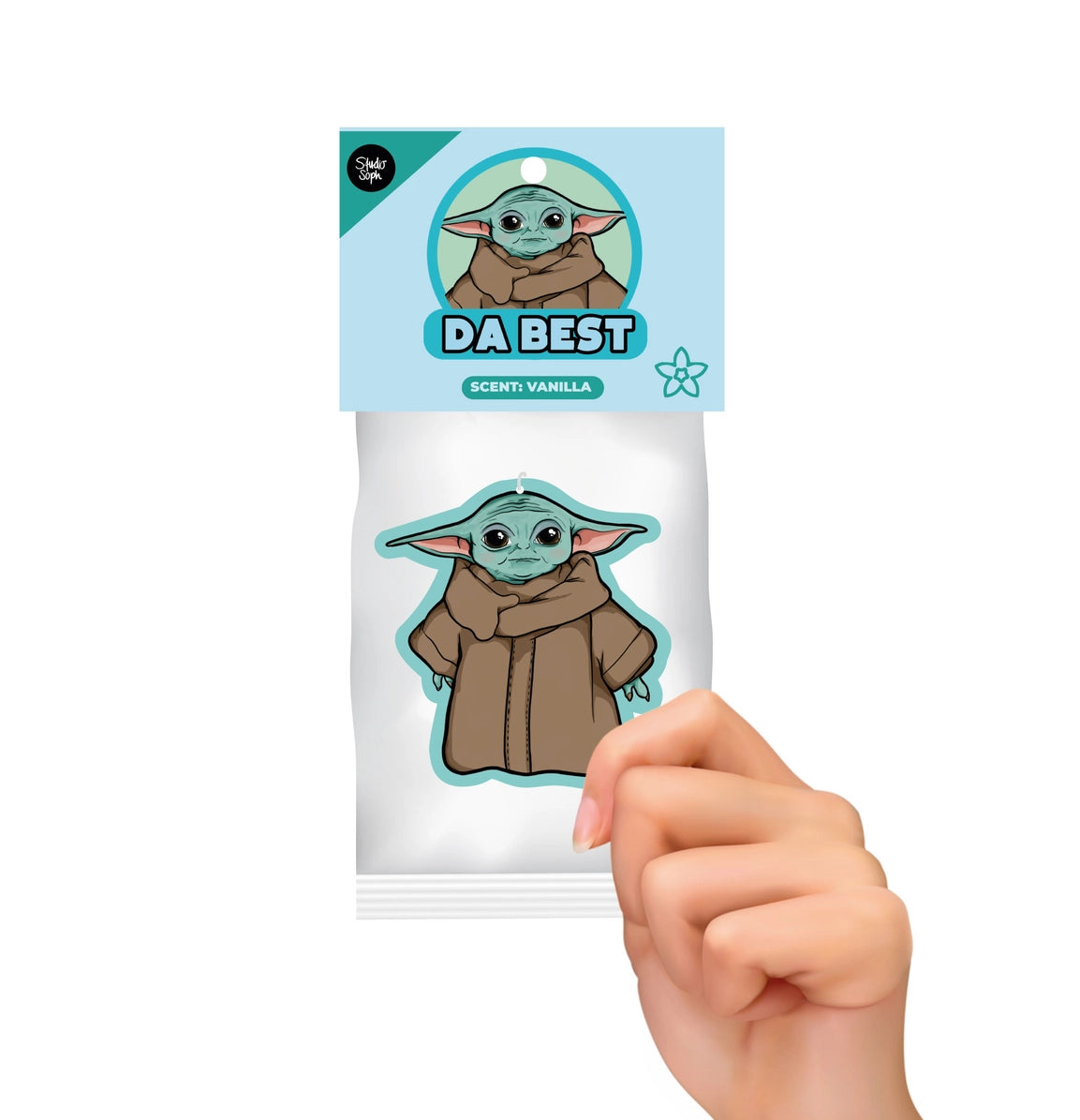 Sent Bon Voiture Yoda – Désodorisant Personnage