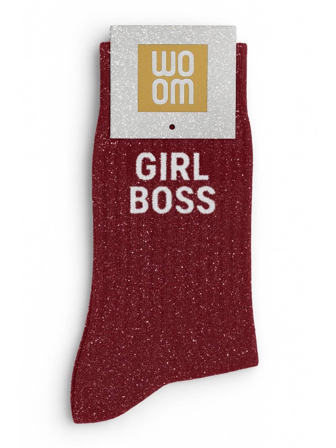 Chaussettes à paillettes Girl boss