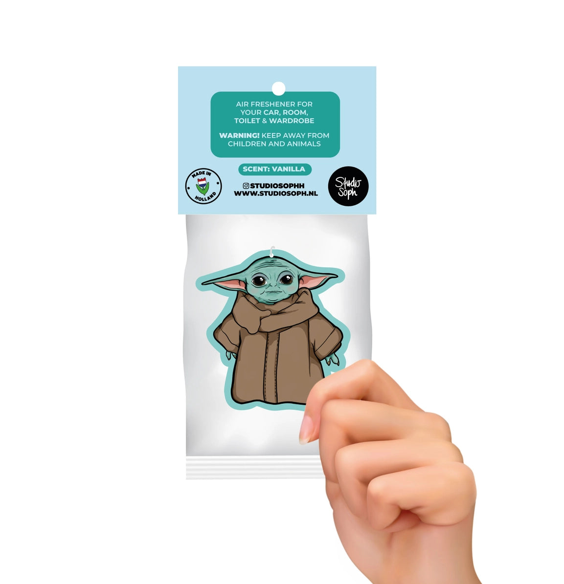 Sent Bon Voiture Yoda – Désodorisant Personnage