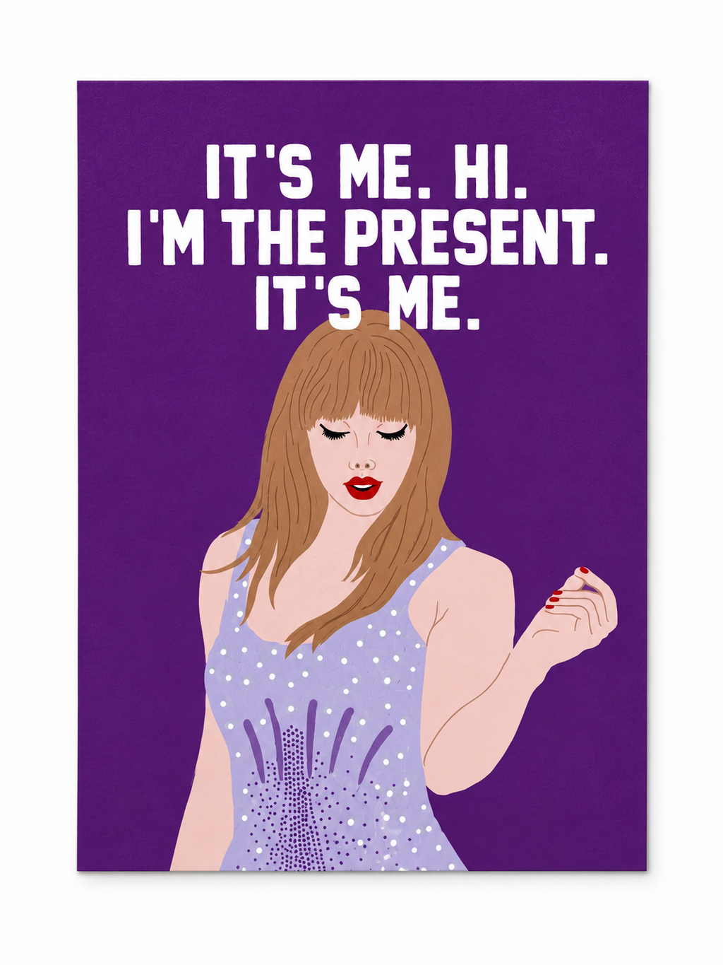 Taylor Swift carte de Vœux – Remerciement, Anniversaire & Plus