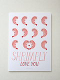 Shrimply carte de Vœux – Remerciement, Anniversaire & Plus