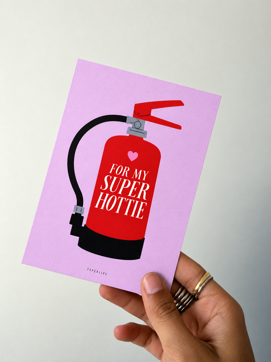 Hottie carte de Vœux – Remerciement, Anniversaire & Plus