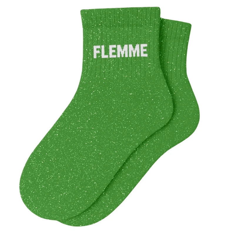 Chaussettes à paillettes Flemme