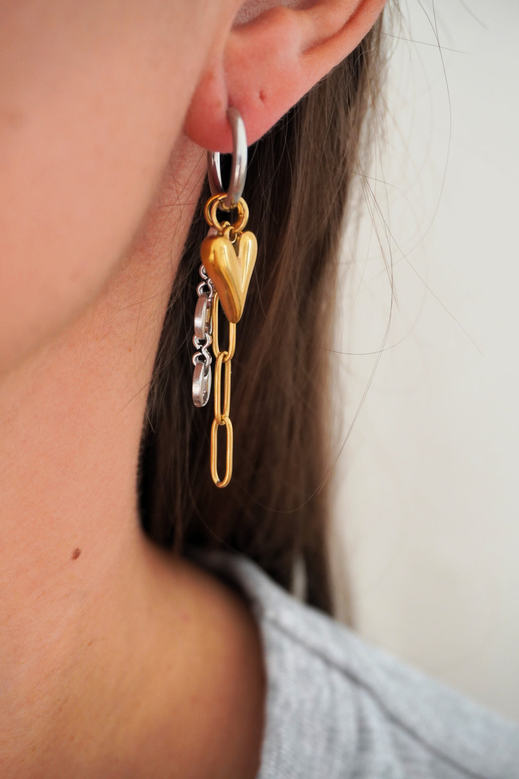 Boucle d'oreille - HEART ATTACK