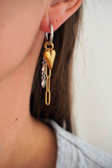 Boucle d'oreille - HEART ATTACK