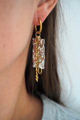 Boucle d'oreille - METAL SKIN