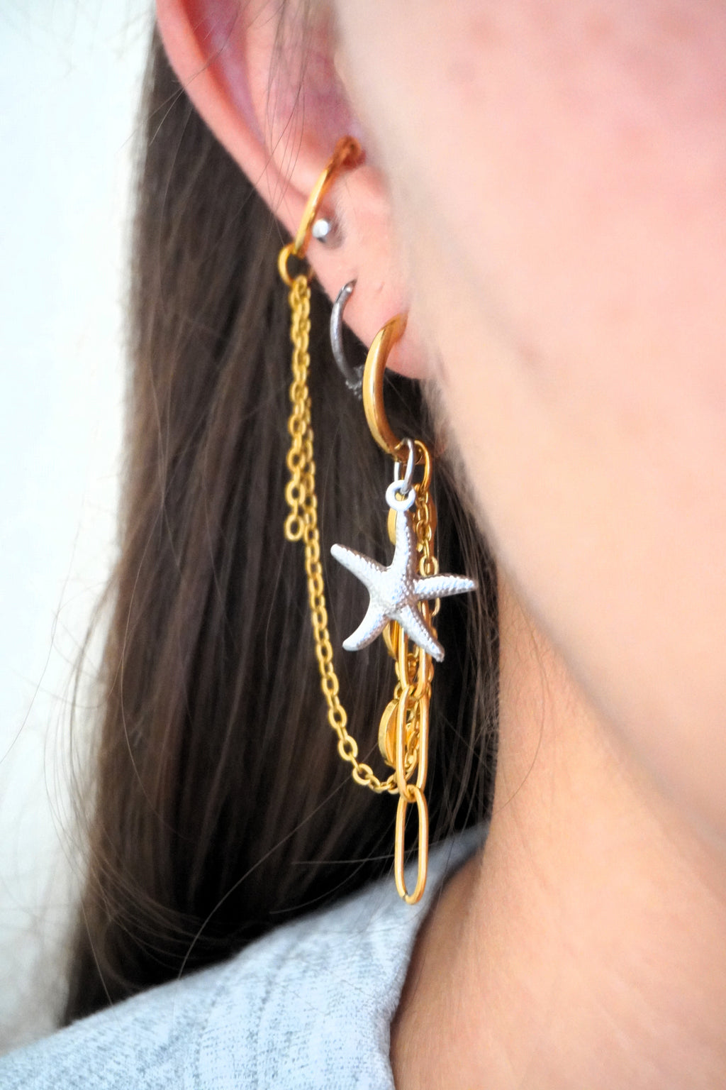 Earcuff SYNC Gold