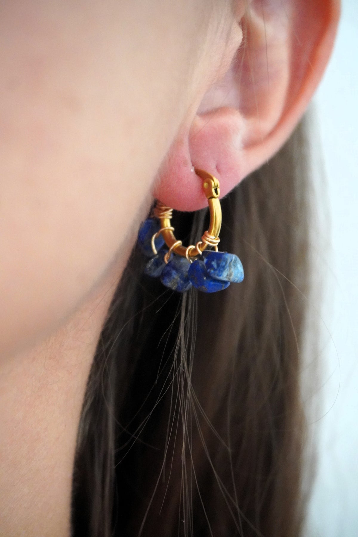 Boucle d'oreille PRISM Gold