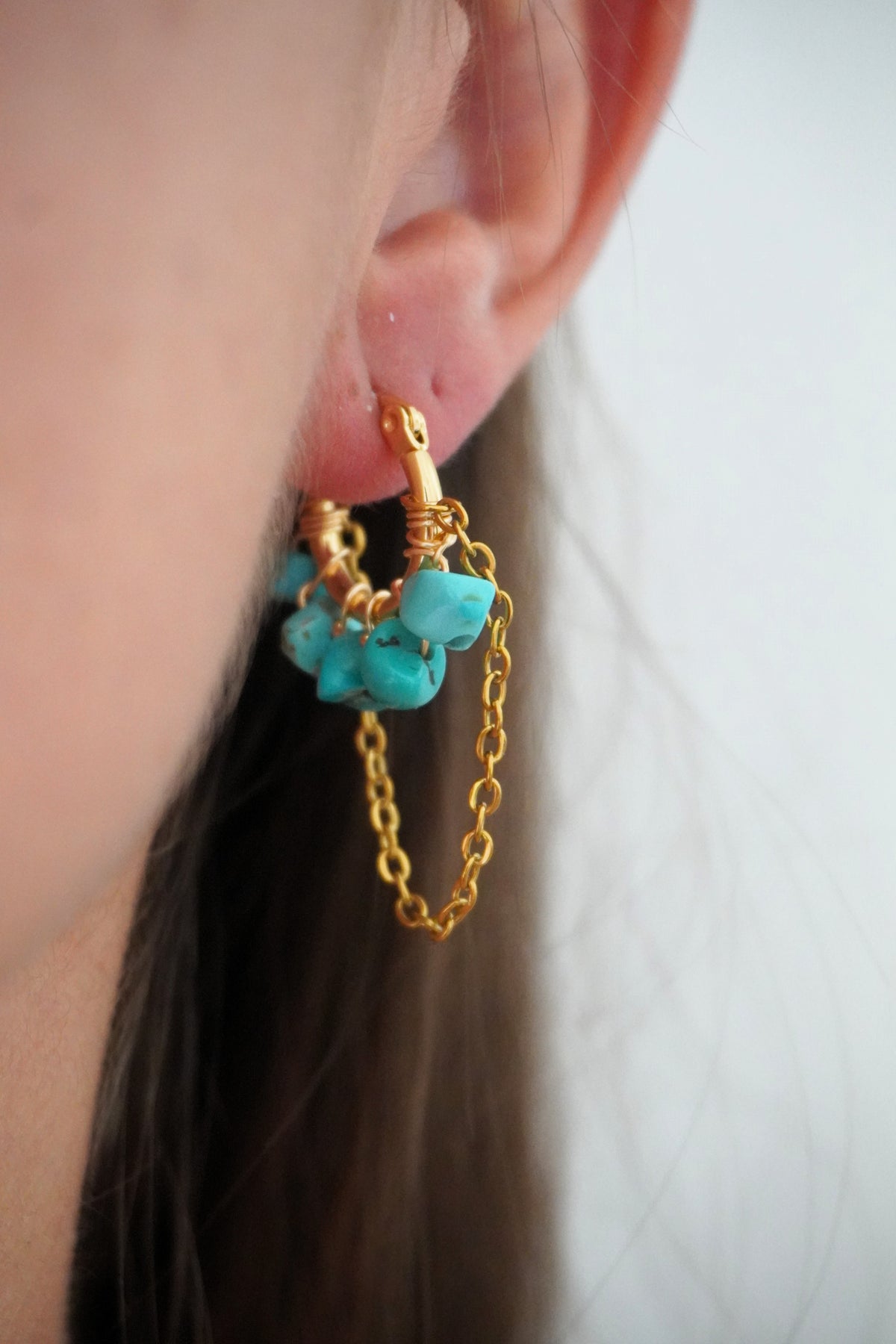 Boucle d'oreille LUMEN Gold