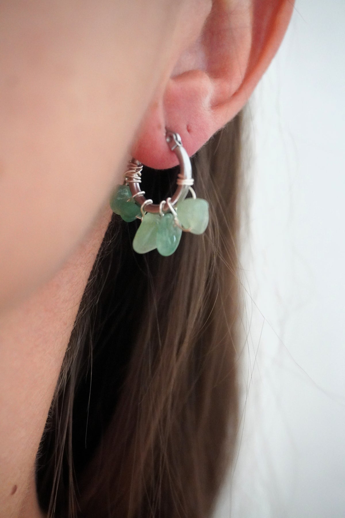 Boucle d'oreille PRISM Silver
