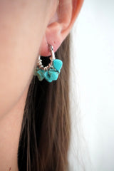Boucle d'oreille PRISM Silver