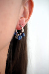 Boucle d'oreille PRISM Silver