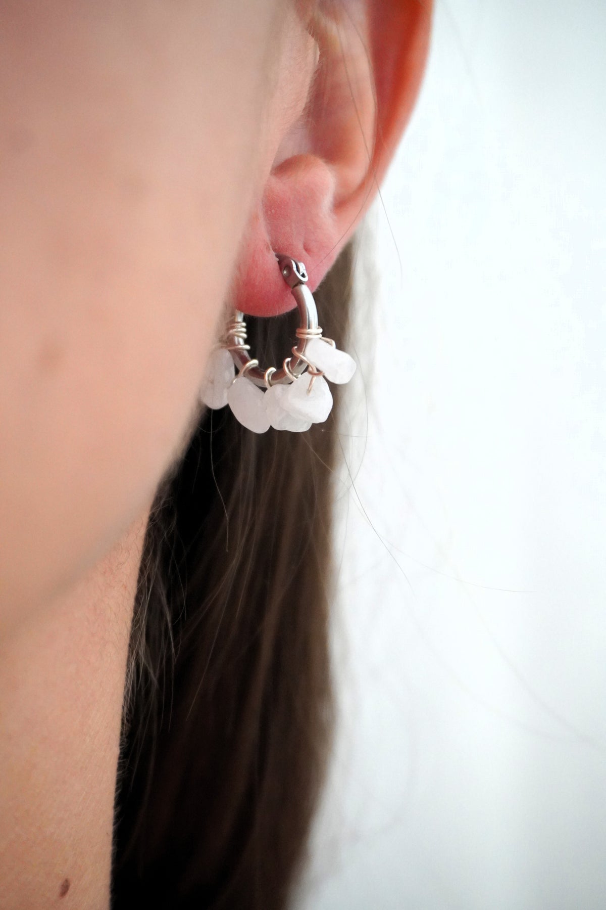 Boucle d'oreille PRISM Silver