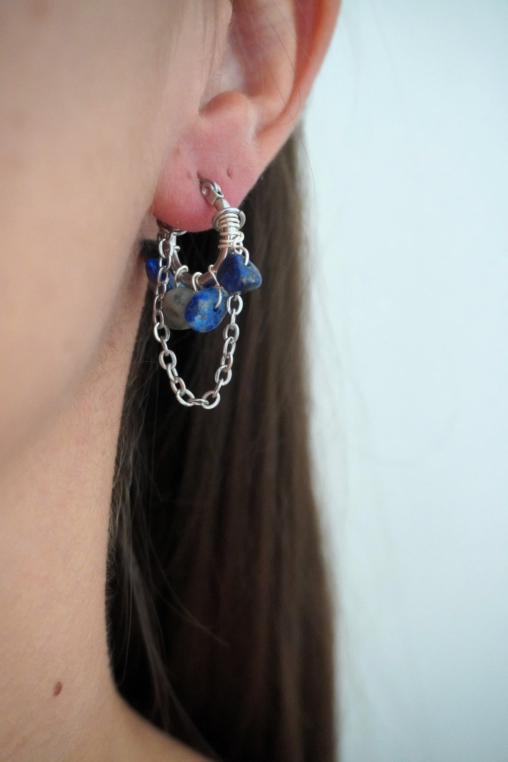 Boucle d'oreille LUMEN Silver