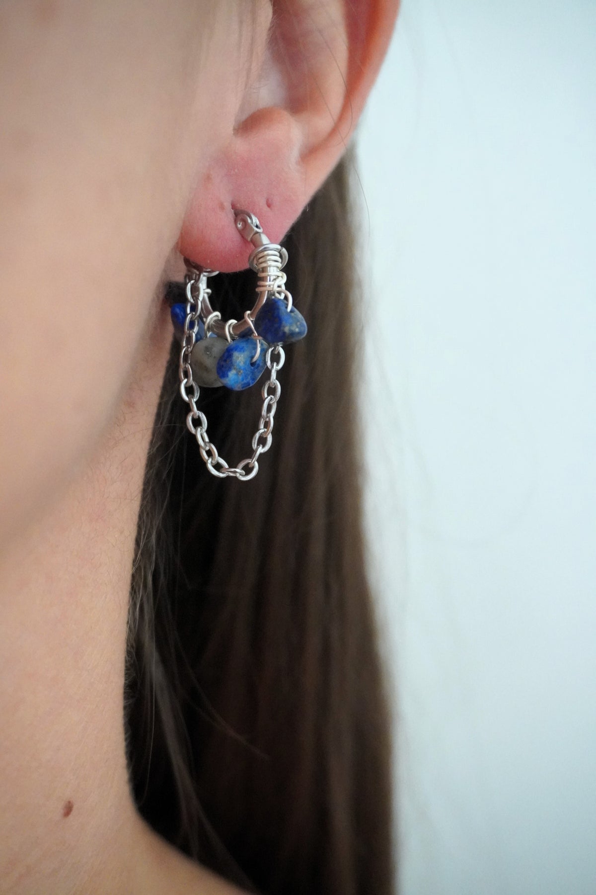 Boucle d'oreille LUMEN Silver
