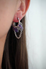 Boucle d'oreille LUMEN Silver
