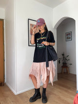 Casquette étoile rose