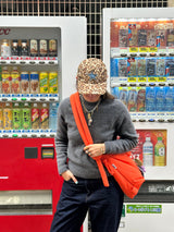 Casquette étoile léopard