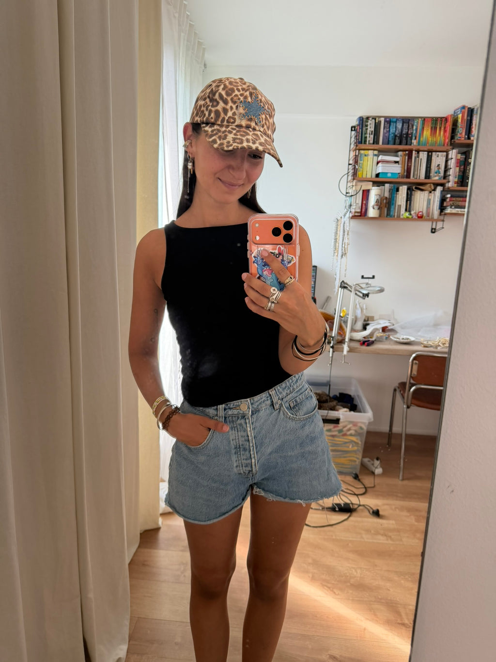 Casquette étoile bleue