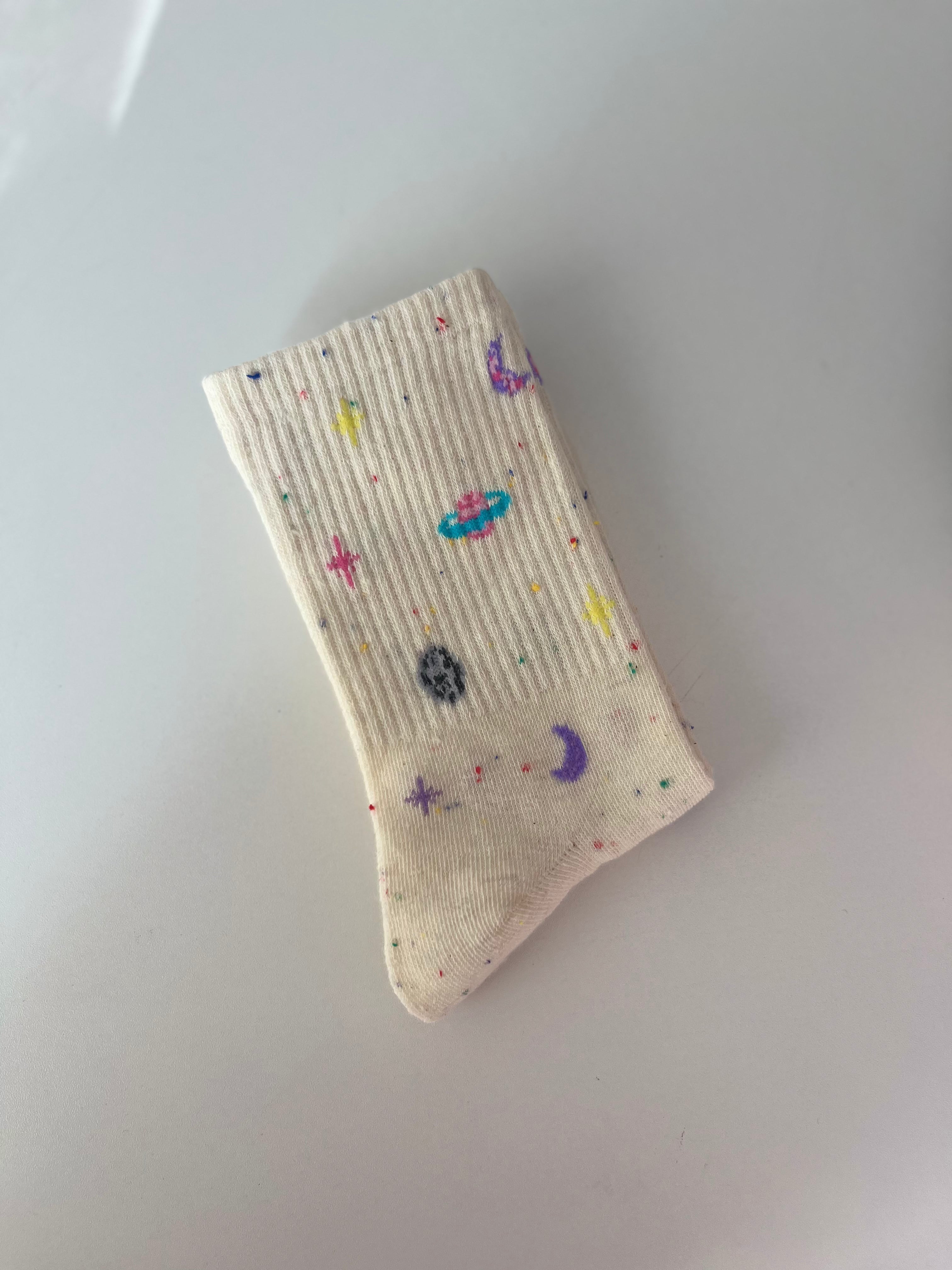 Chaussettes galaxie