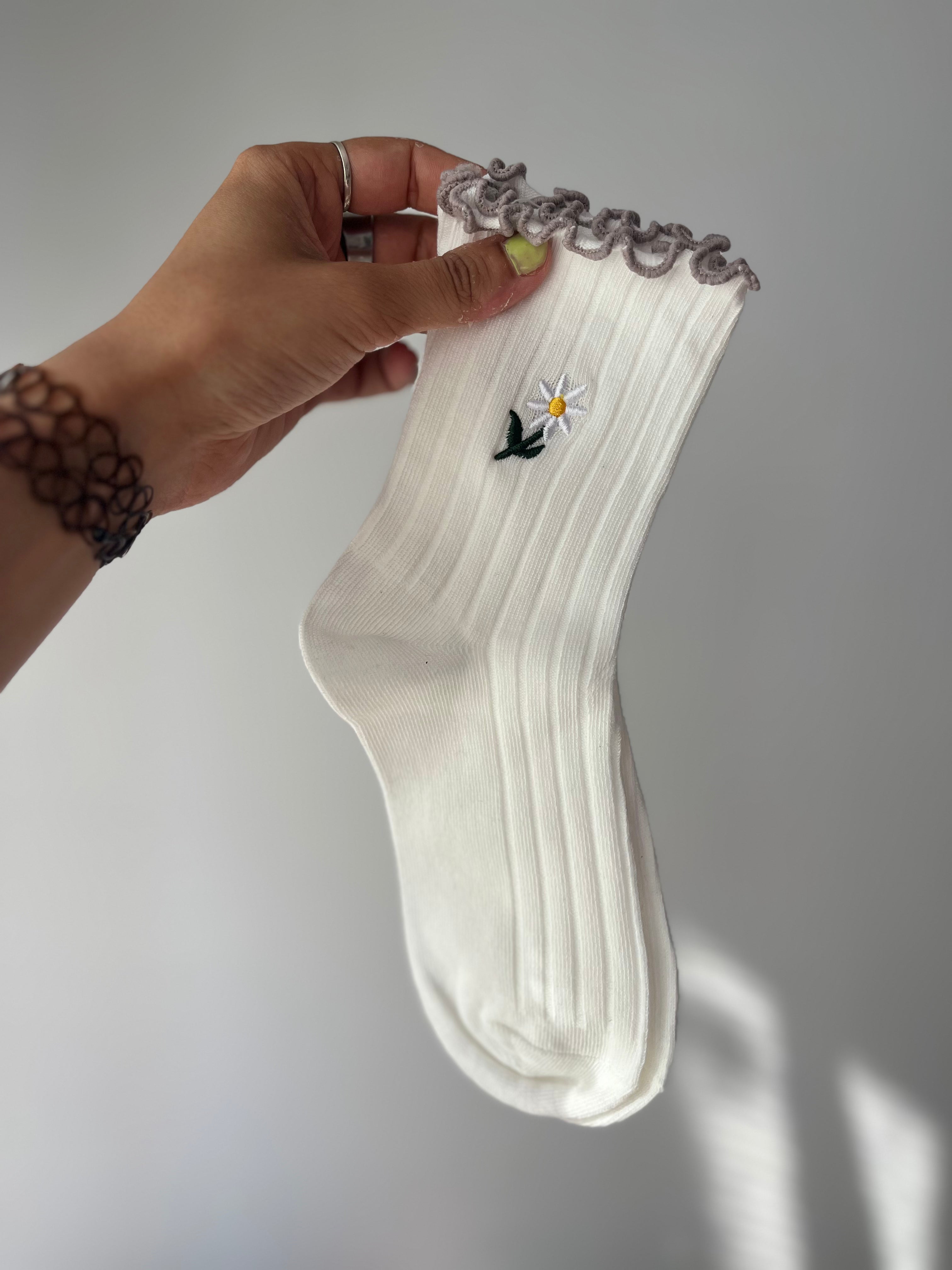 Chaussettes marguerite