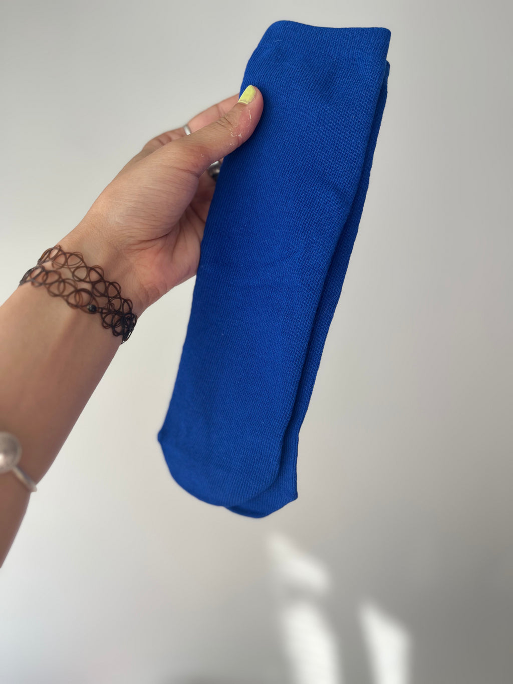 Chaussettes bleues