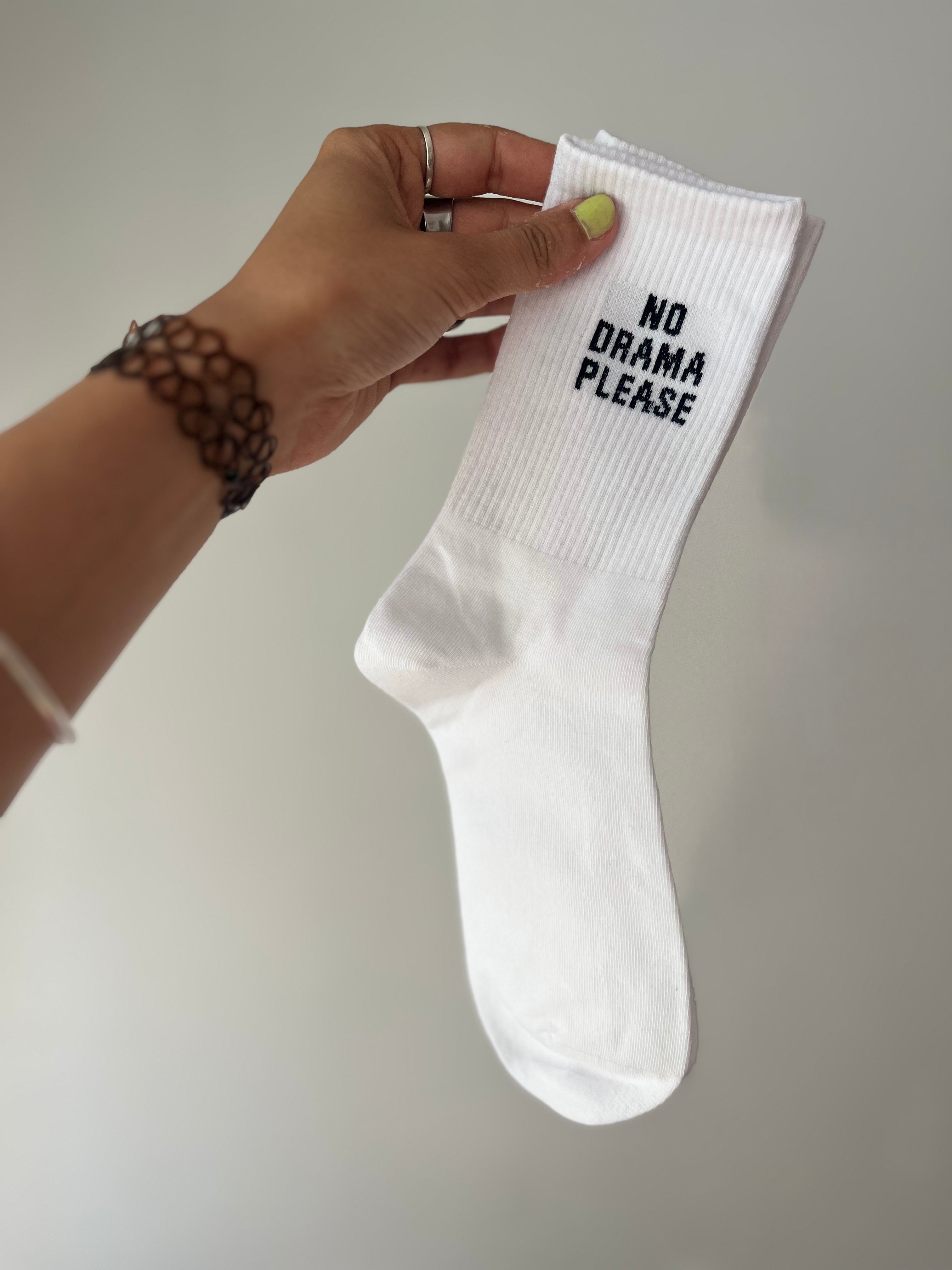 Chaussettes à message