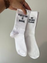 Chaussettes à message
