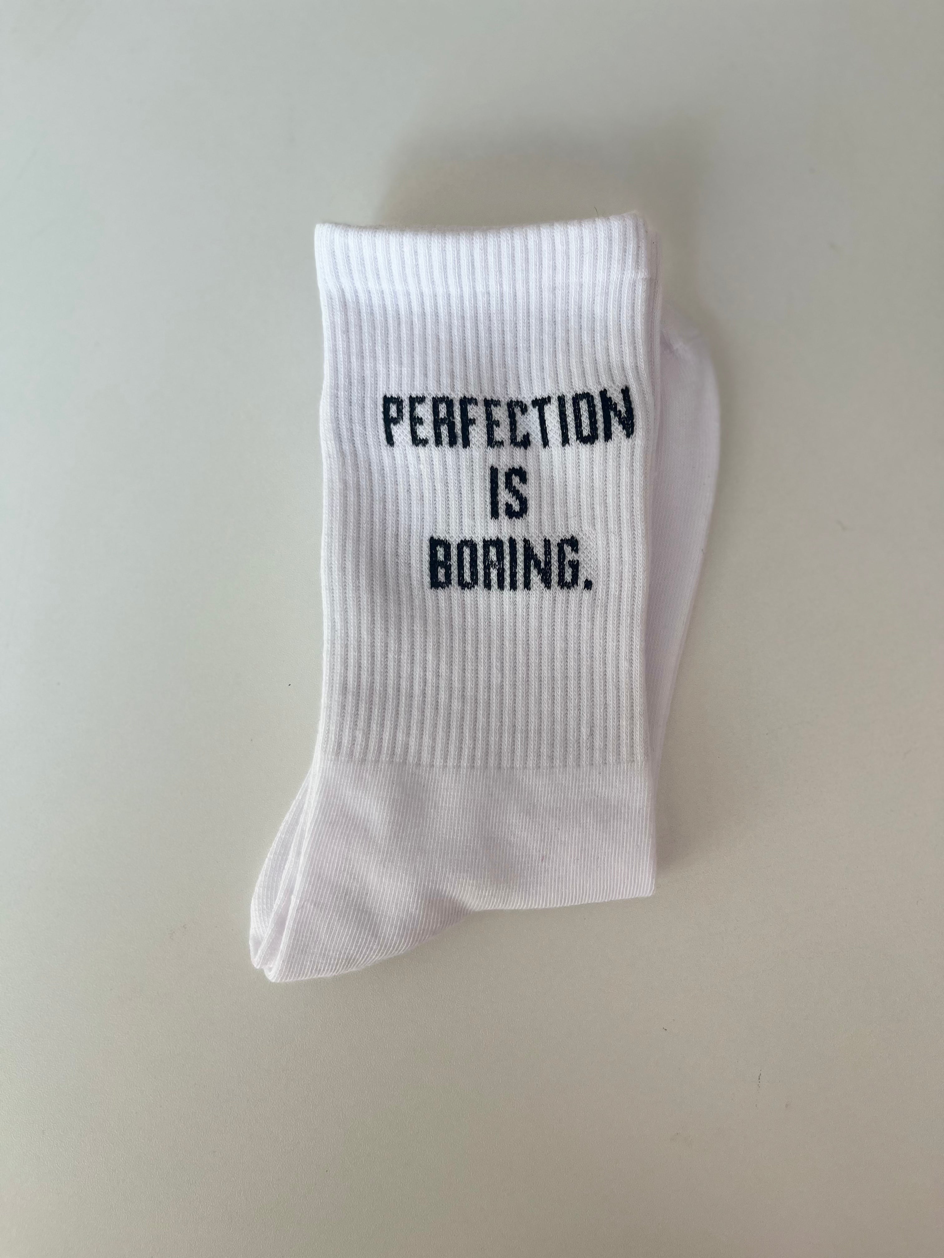 Chaussettes à message