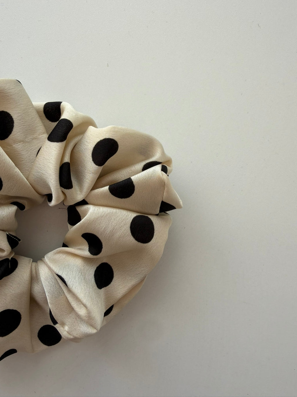 Chouchou XL gros pois blanc