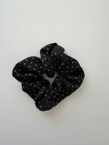 Chouchou XL petits pois noir
