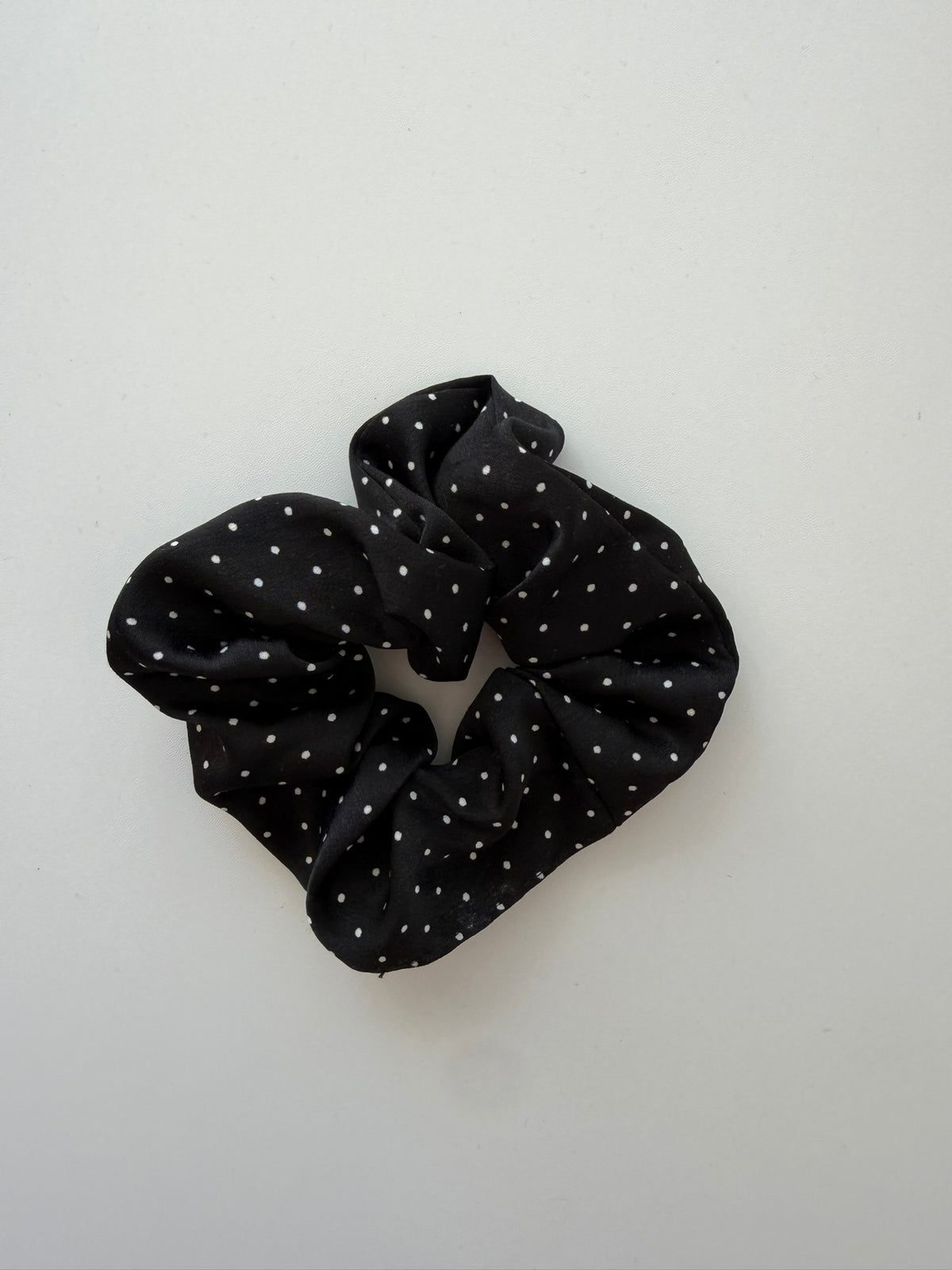 Chouchou XL petits pois noir