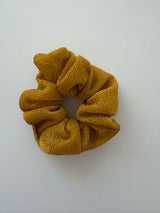 Chouchou à paillettes jaune 2