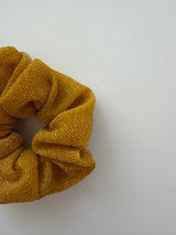 Chouchou à paillettes jaune 2