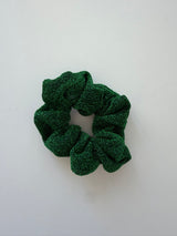 Chouchou à paillettes vert