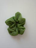 Chouchou à paillettes vert 2