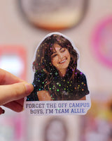 Sticker à Paillettes Allie Hayes Off campus