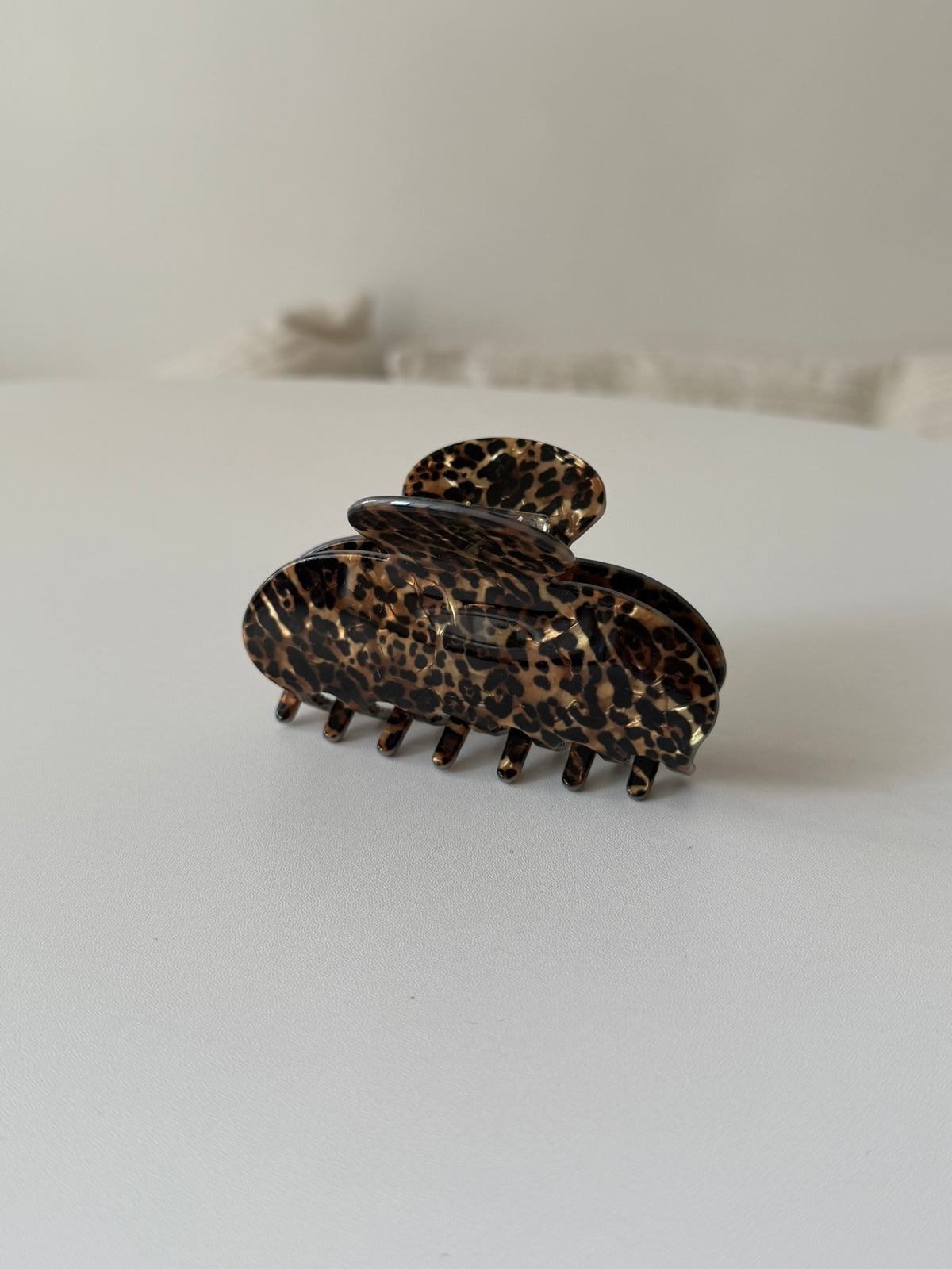 Pince à cheveux léopard