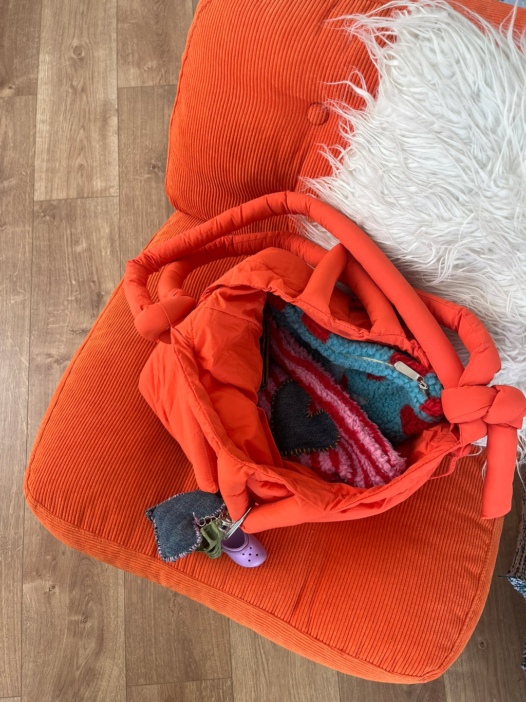 Trousse brodée étoile