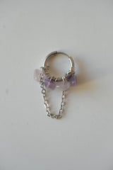 Boucle d'oreille LUMEN Silver