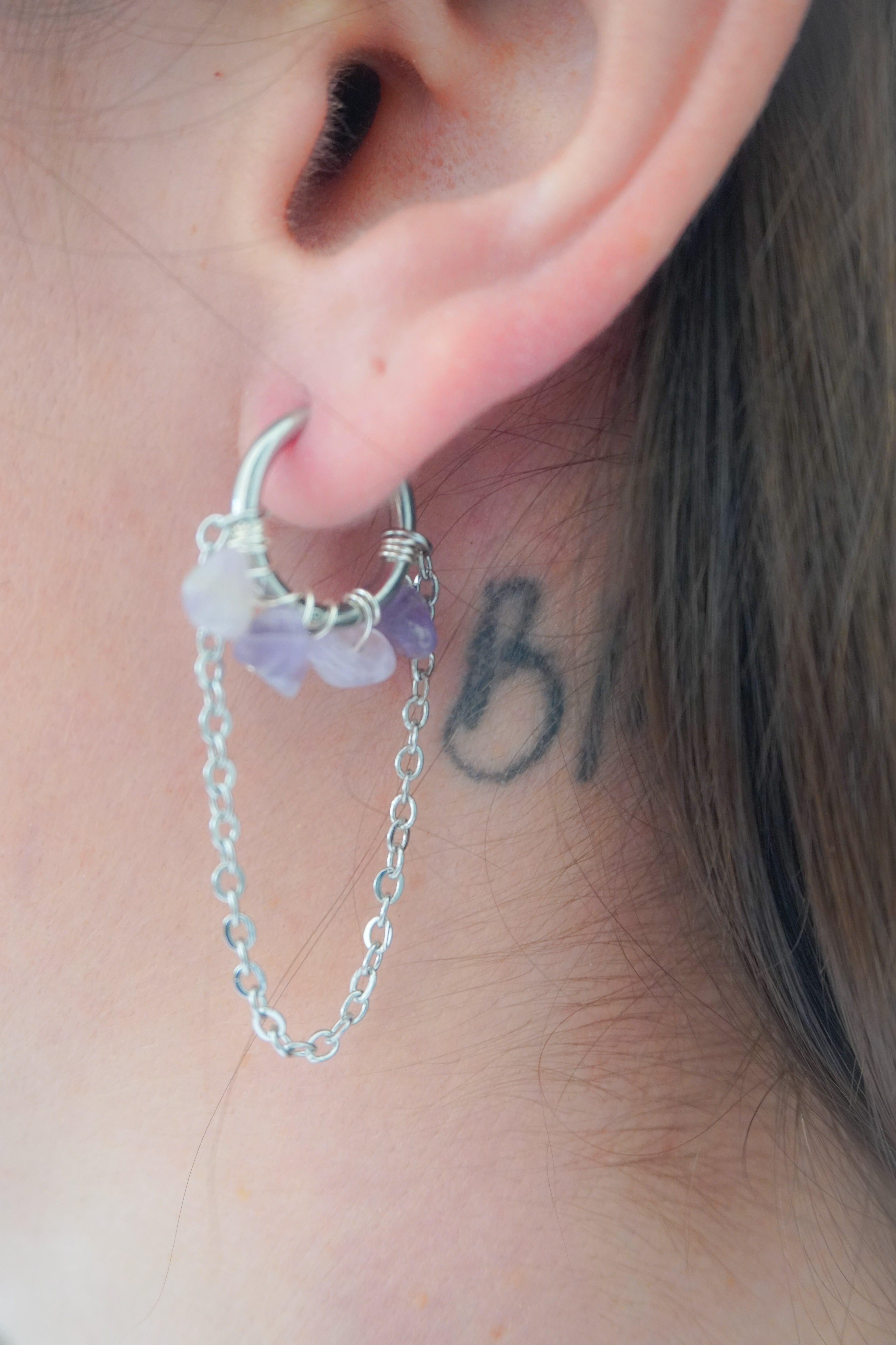 Boucle d'oreille AURA - Freya