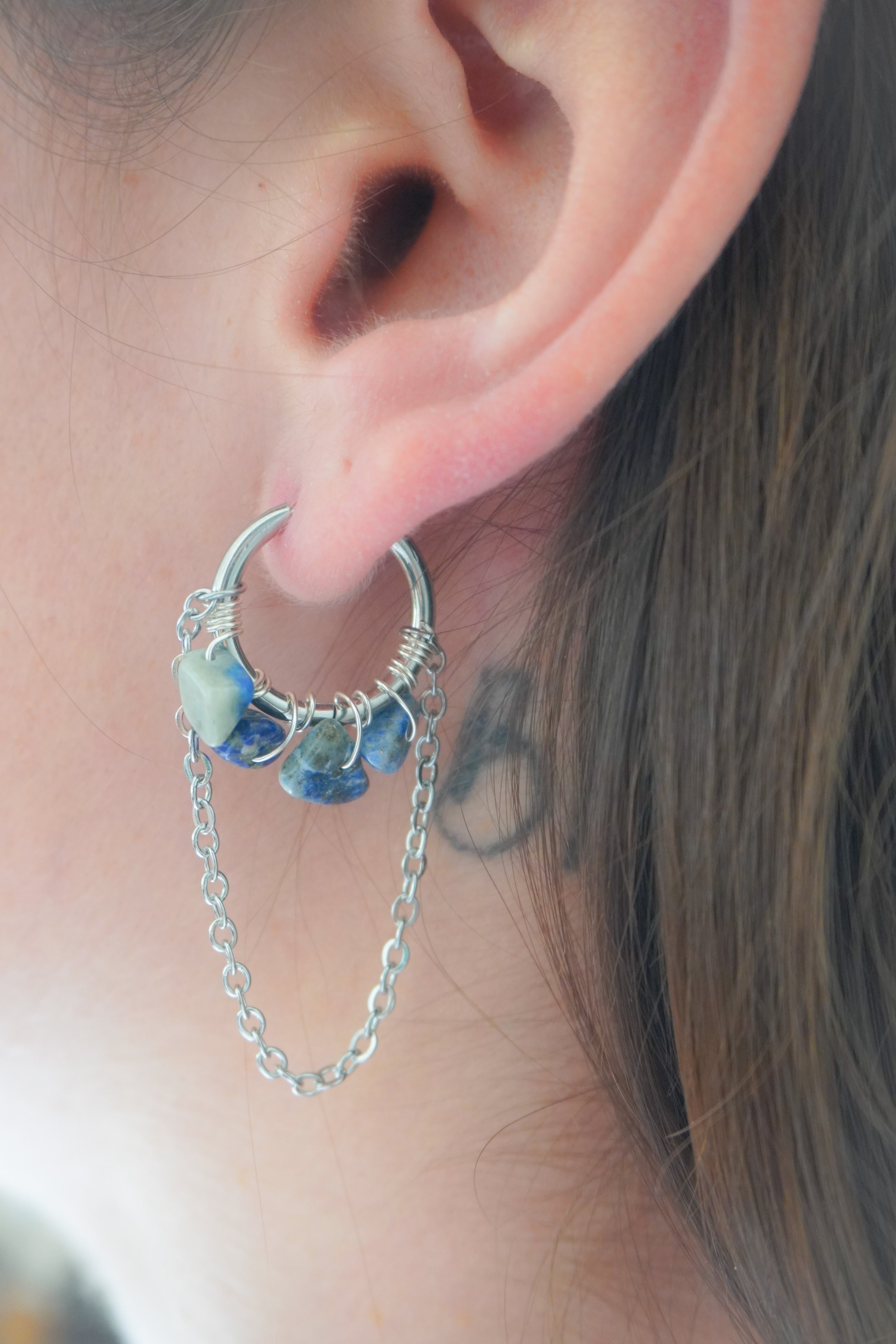 Boucle d'oreille AURA - Freya