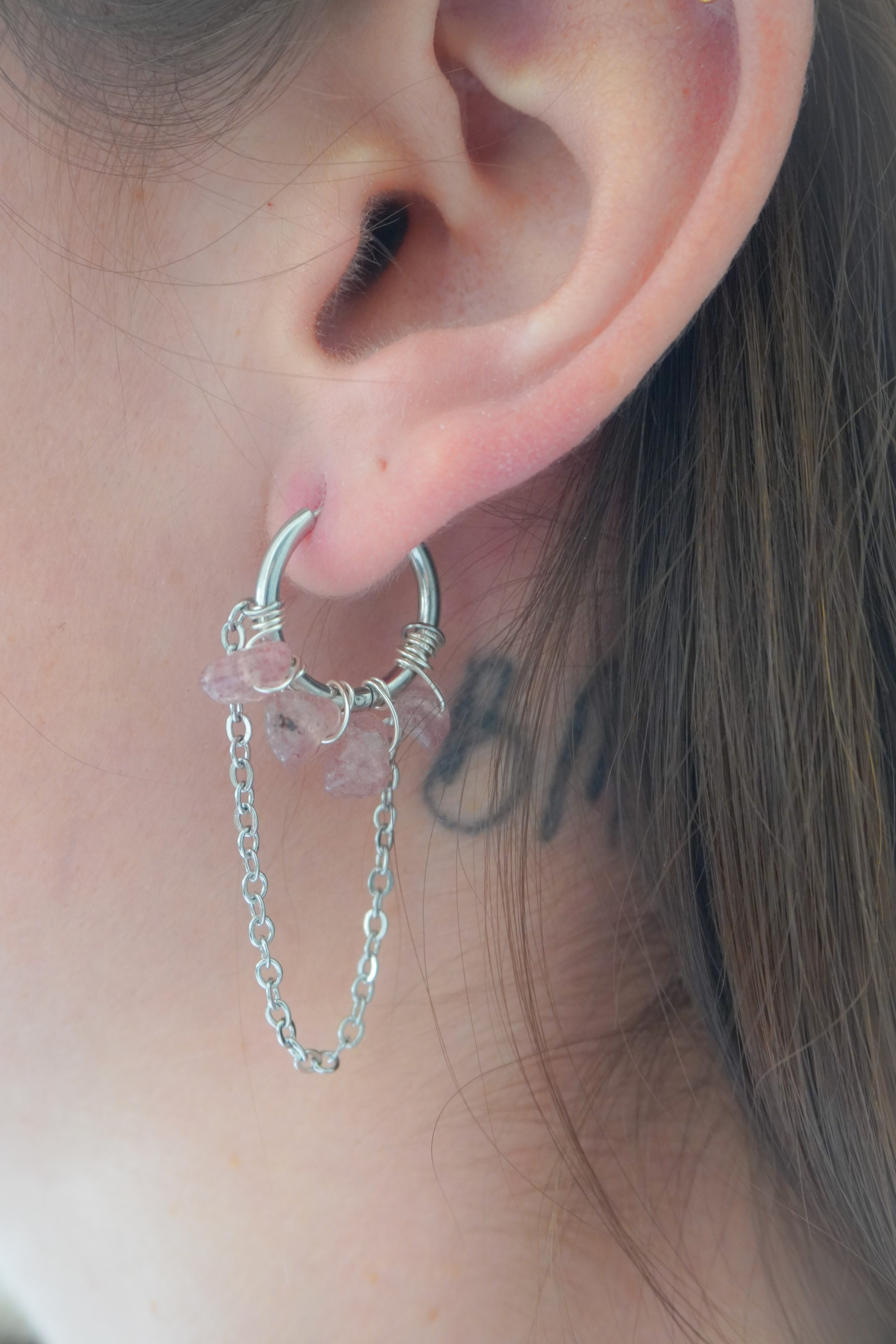 Boucle d'oreille AURA - Freya