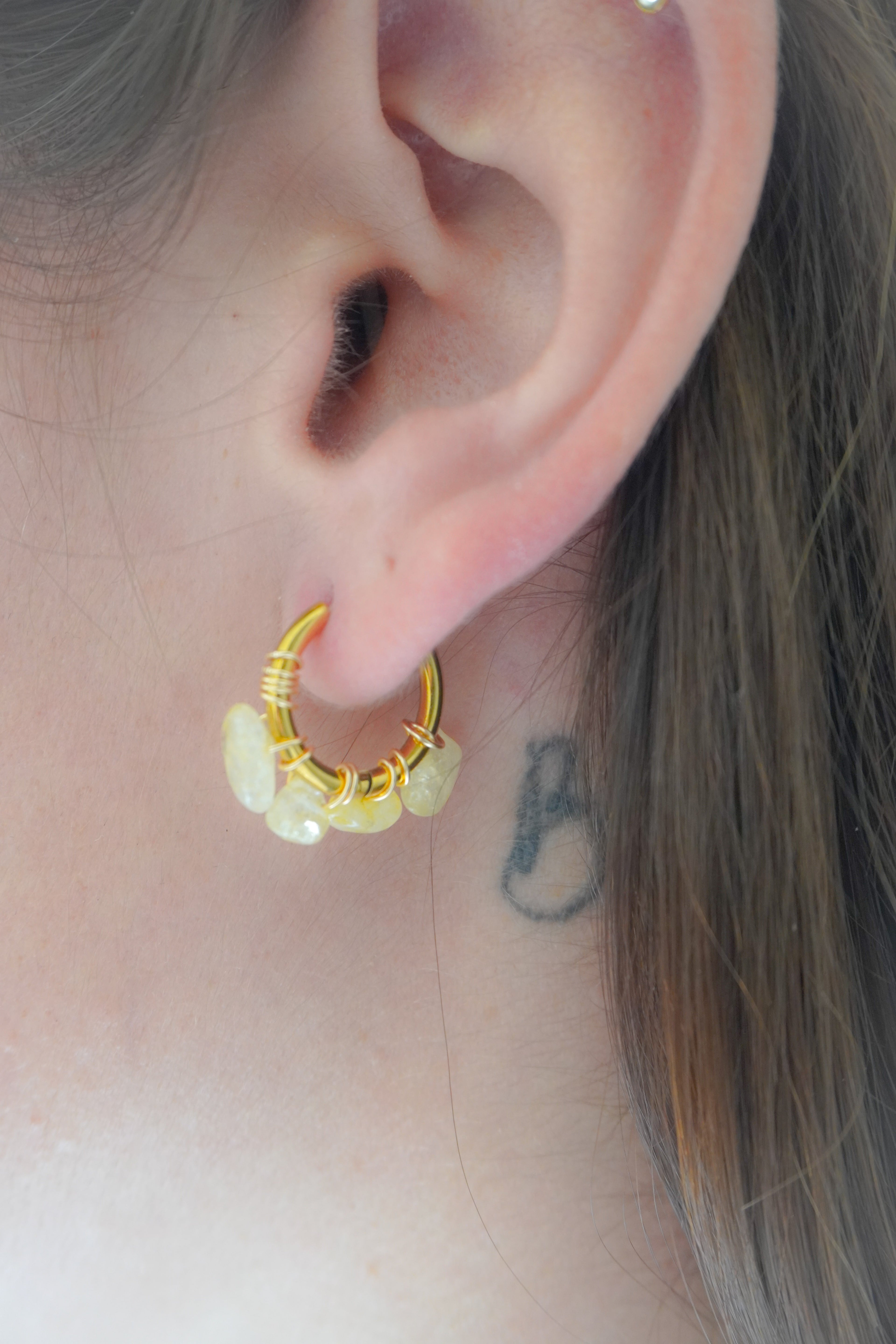 Boucle d'oreille AURA - Hathor