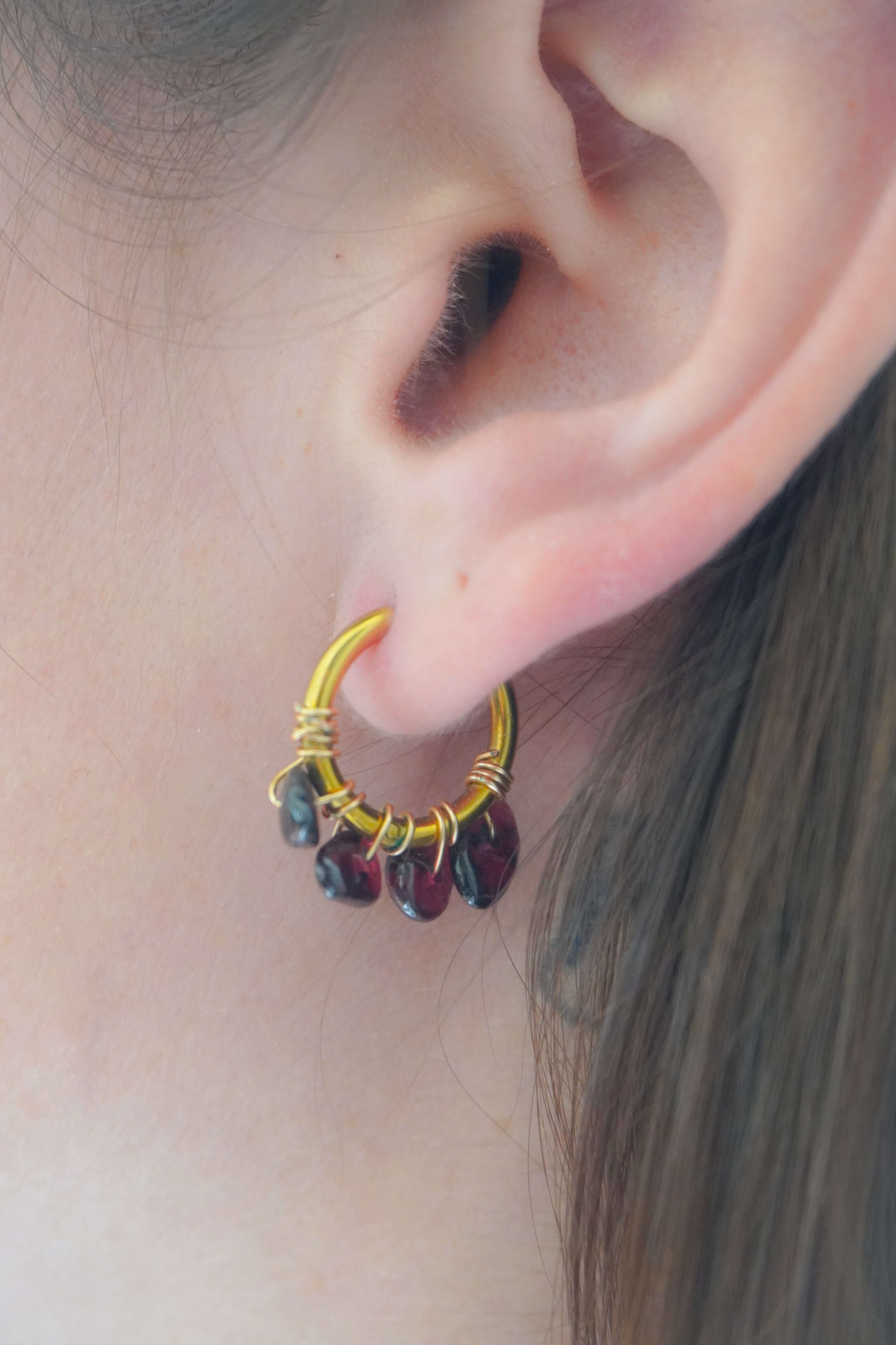 Boucle d'oreille AURA - Hathor