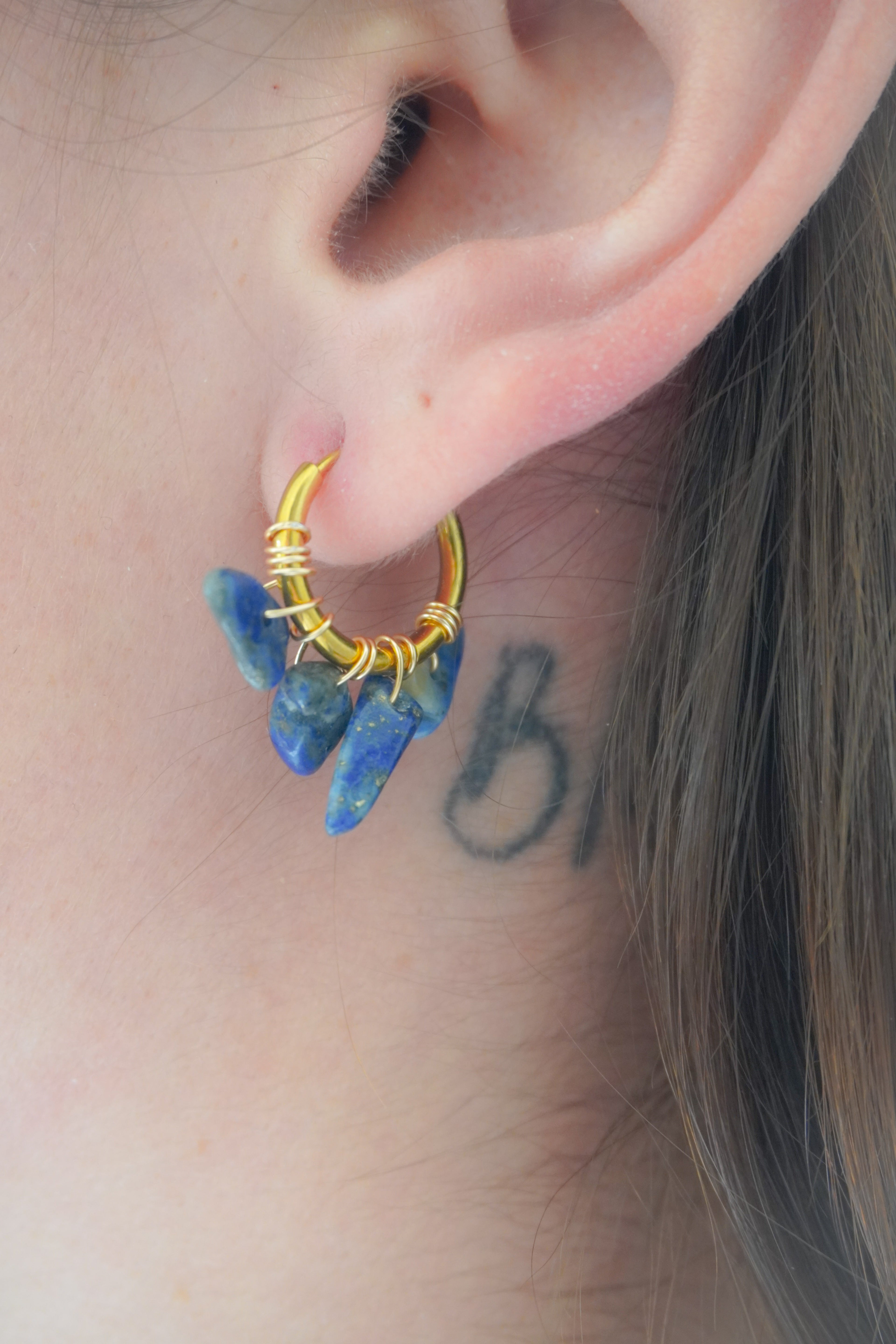 Boucle d'oreille AURA - Hathor