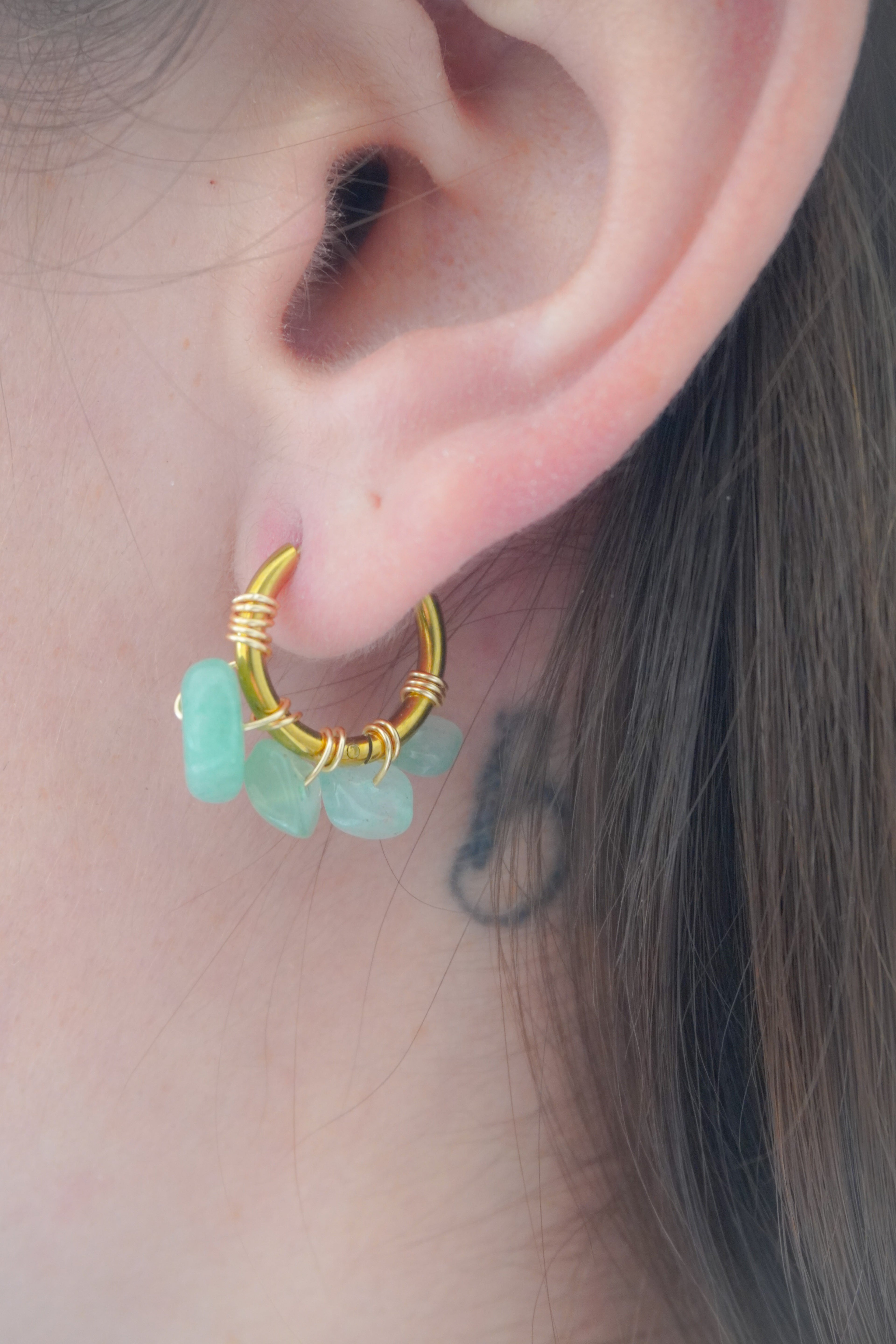 Boucle d'oreille AURA - Hathor