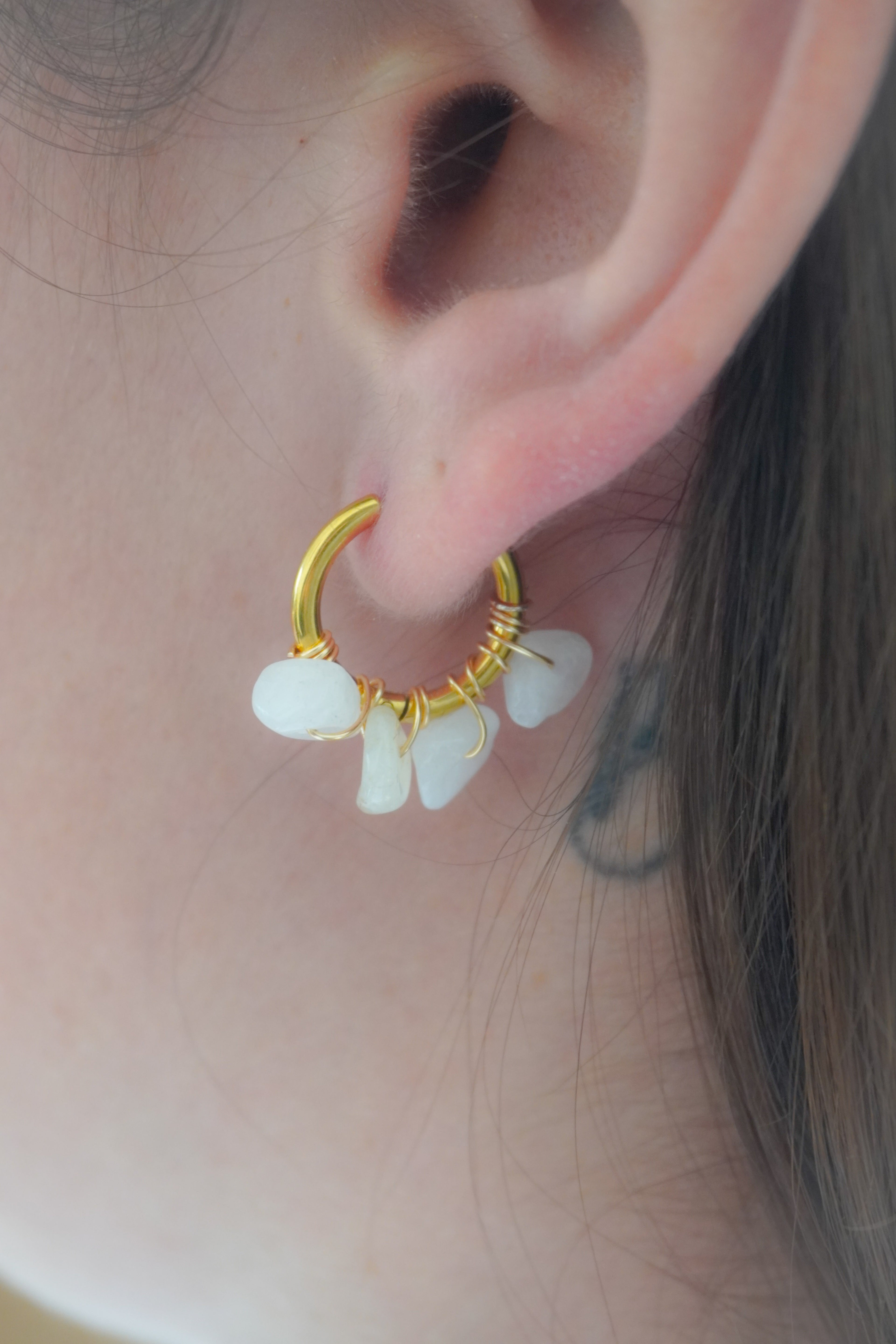 Boucle d'oreille AURA - Hathor