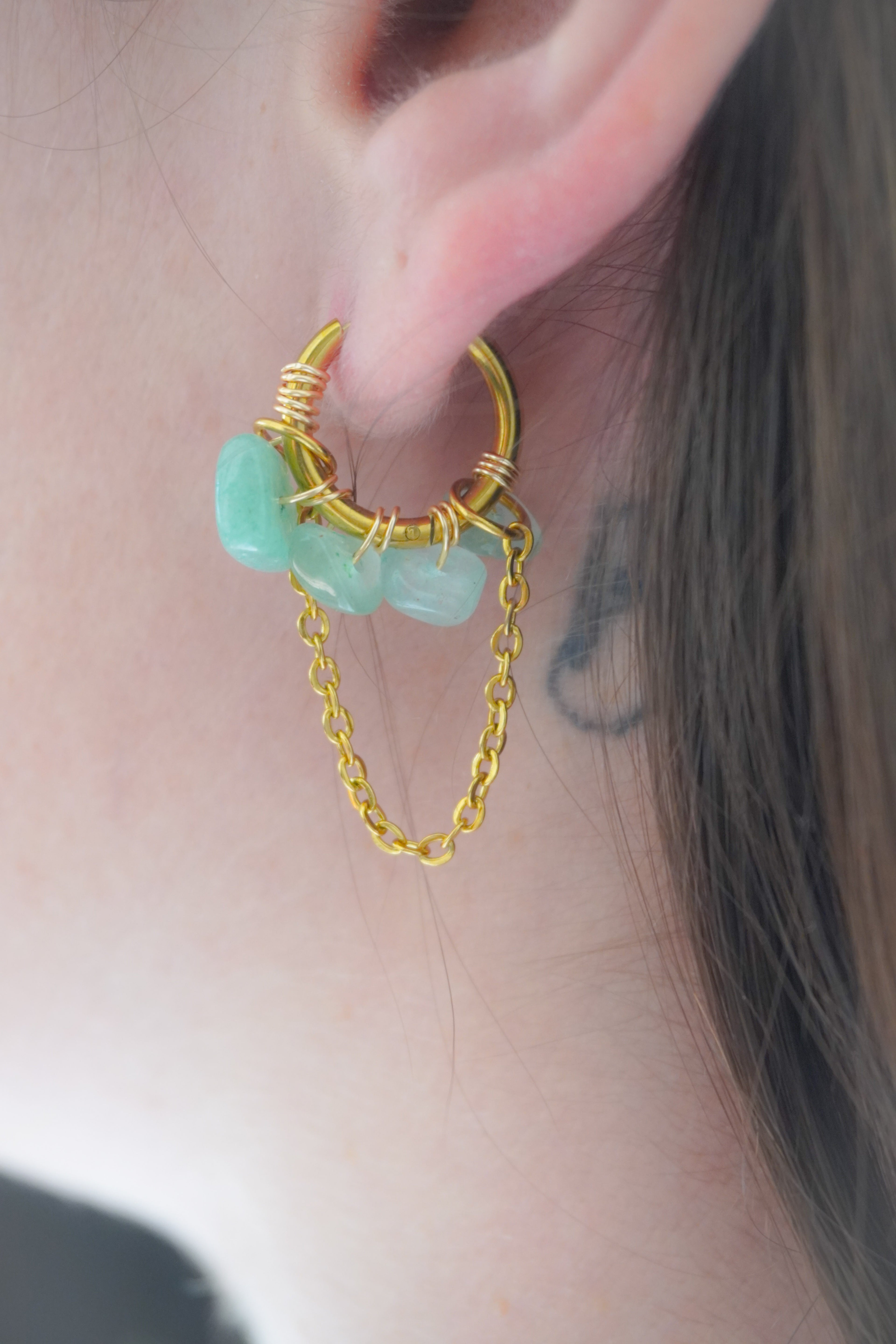 Boucle d'oreille AURA - Himiko